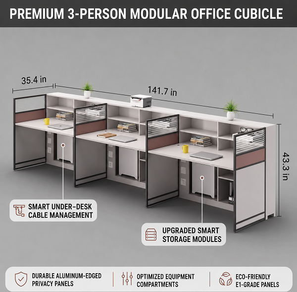 Office Cubicle Workstation - Image 3