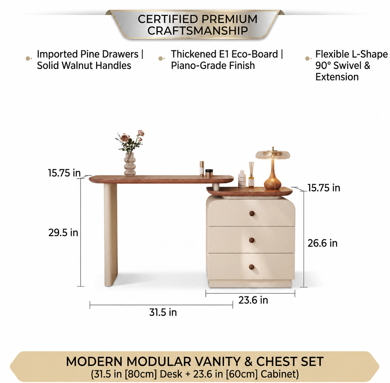 Modern Vanity Set - Image 4