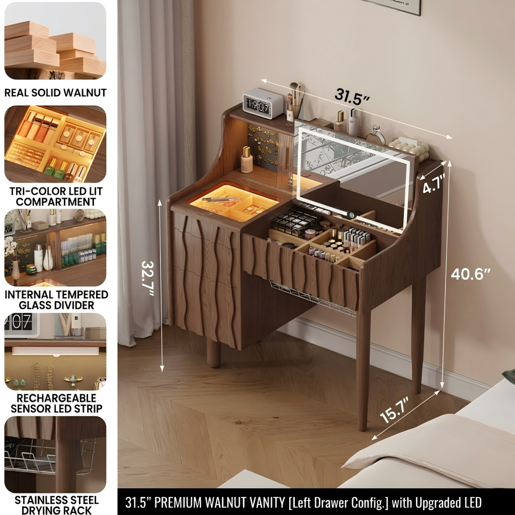 Modern Vanity Desk - Image 4