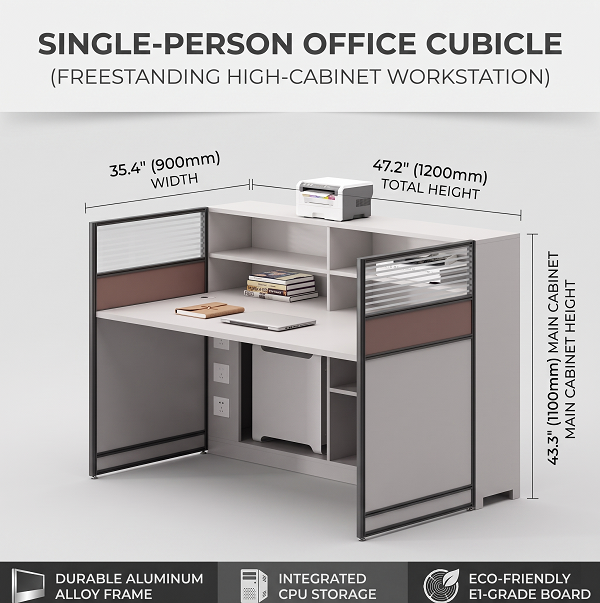 Office Cubicle Workstation - Image 5