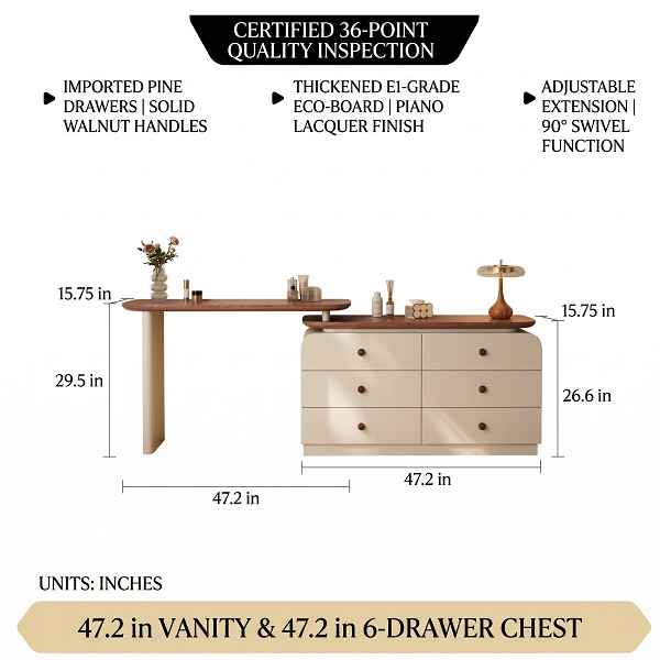Modern Vanity Set - Image 2