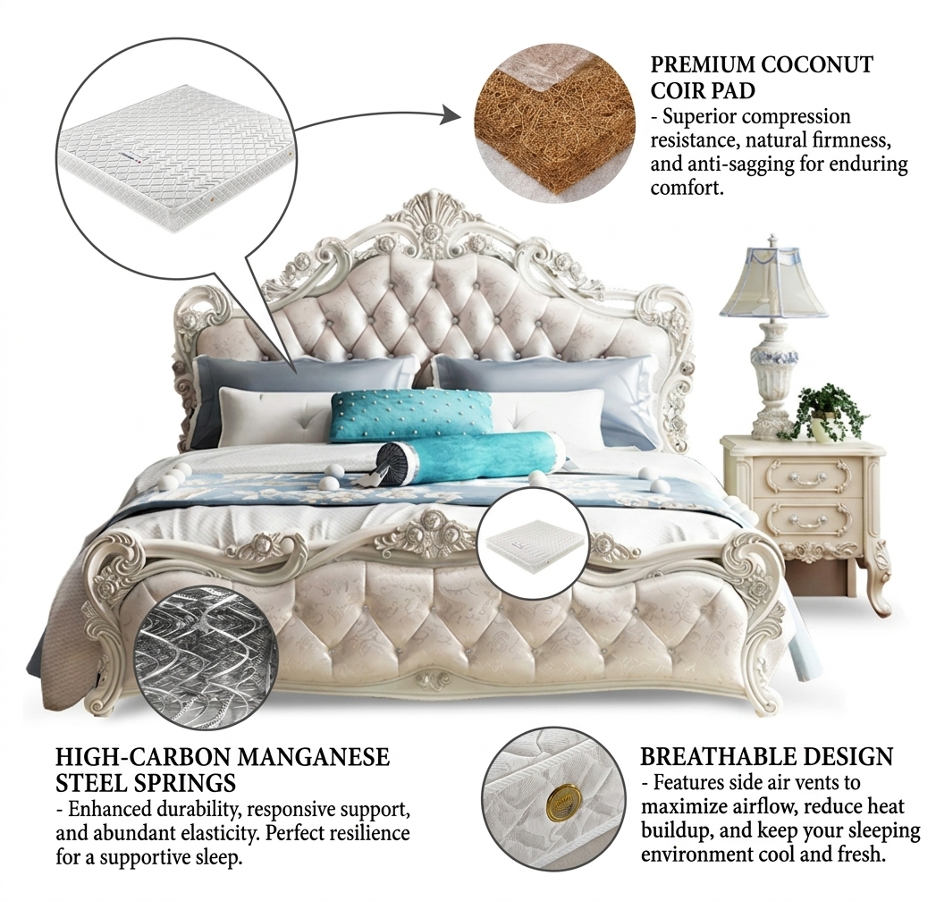 Luxury Queen Bed - Image 6