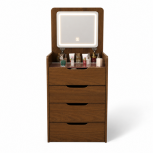Flip-Top Vanity Cabinet