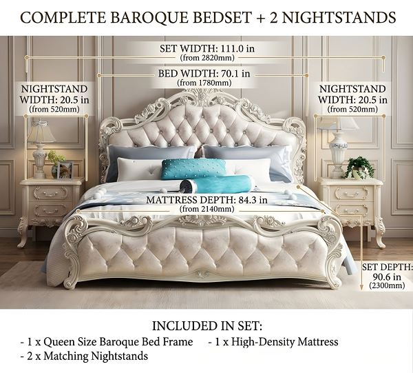 Luxury Queen Bed - Image 2